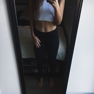 LULULEMON BLACK FULL LENGTH LEGGINGS